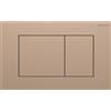 GEBERIT PLACCA DI COMANDO GEBERIT SIGMA 40 SQUARE ACCIAIO INOX ORO ROSSO SPAZZOLATO 115.629.QB.1