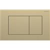 GEBERIT PLACCA DI COMANDO GEBERIT SIGMA 40 SQUARE ACCIAIO INOX OTTONE SPAZZOLATO 115.629.QF.1