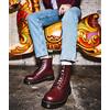 Dr. Martens Stivali 1460 SMOOTH RED CHERRY di pelle Donna