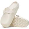 Birkenstock Sabot Boston Eva Whitecap Gray Donna Calzata Stretta