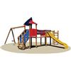Giochipark Villaggio Toronto 772 torretta ponte scivolo H100cm altalena