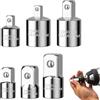 MOERDIFFER Set di Adattatori per Bussole - Adattatori per Chiavi a Bussola da 1/4 a 3/8 e 1/2