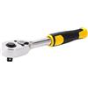 STANLEY STMT82663-0 Cricchetto Attacco 1/4, Nero, Cliquet