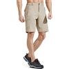 Comallan Pantaloni Corti Uomo Cargo Shorts Asciugatura Rapida da Trekking Montagna Bermuda con Cerniera Tasche