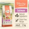 Feringa Vitality Hairball Care - Salmone Crocchette per gatti - 2 kg
