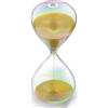 SuLiao Clessidra 60 minuti Gold Hourglass Sand Timer 1 ora Vetri colorati Grande clessidra 60 minuti per bambini, casa, ufficio, decorazione ufficio, aula