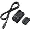 Sony ACC-TRW - Kit originale Batteria NP-FW50 + Caricabatterie BC-TRW per Fotocamere Sony Alpha 5100, 6000, 6100, 6300, 6400, 6500, 7, 7M2, 7R, 7RM2, 7S, 7SM2, DSC-RX10, M2, M3, M4