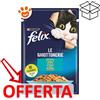 Purina Cat Felix le Ghiottonerie Tonno in Gelatina - Bustina Da 85 Gr - CONFEZIONE RISPARMIO