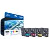 Brother Cartuccia Brother LC985 Multipack Ciano, Magenta, Nero, Giallo; DCP-J125/J315W/J515W/MFC-J220/J265W/J415W [LC985VALBP]