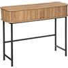 Generico Consolle 2 Ante Effetto Rovere cm.100x80,5