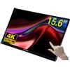 Verbatim Monitor PC Touch Screen 15.6 3840 x 2160 Pixel 4K Ultra HD IPS Luminosità 350 cd/m2 Risposta 6 ms colore Nero - 32238