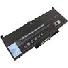 YASI MFG Batteria MC34Y 242WD J60J5 451-BBSY per Dell Latitude E7270 E7470 55WHr 4-Cell
