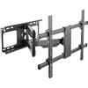 RICOO Supporto TV parete S4764 Girevole Inclinabile Televisore 37-65 (94-165 cm) Staffa universale Televisione LED/Curvo VESA 300 x 200-600 x 400
