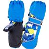 Azarxis Guanti da Nave Bambini 3-13 Anni Guanti da Sci Bambino Guanti Termici Bambina Guanti Invernali per Bimba Bimbo (01 Blu, XS (5-7 Anni))