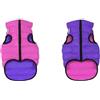 AiryVest Piumino Revers Rosa/Viola M50 cm per Cani