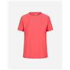 Abc Essential W - T-shirt Running - Donna - Rosa