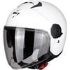 SCORPION Exo-City Solid 83-100-05-02 Casco Moto, uomo, XS, Bianco (White)