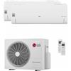 lg Condizionatore LG DUALCOOL Libero Smart dual split 9000+9000 BTU inverter A+++ wifi unità esterna 4.1 kW codice prodotto MU2R15.U13/S09EC.NSJS_2