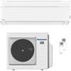 Panasonic Condizionatore Panasonic Etherea dual split 9000+12000 BTU inverter A++ wifi unità esterna 5.2 kW Bianco Opaco codice prodotto CU-3Z52TBE/CS-Z25ZKEW_1/CS-Z35ZKEW_1