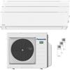 Panasonic Condizionatore Panasonic Etherea trial split 9000+9000+12000 BTU inverter A+++ wifi unità esterna 5.2 kW Bianco Opaco codice prodotto CU-3Z52TBE/CS-Z25ZKEW_2/CS-Z35ZKEW_1
