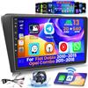 Inefala 9 Pollici Autoradio Android 13 per Fiat Doblo 2010-2015/Opel Combo 2011-2018 2 DIN Schermo (2+64GB) con Wireless CarPlay Android Auto FM RDS GPS Bluetooth WiFi Telecamera Posteriore