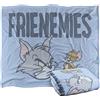 LOGOVISION TOM AND JERRY Copriletto super morbido al tatto 152 x 127 cm
