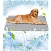 Octonyluck Tappetino refrigerante per cani e gatti, Tappeto Refrigerante in Seta di Ghiaccio Non Tossico per Animali, Tappeto Autorinfrescante Pet Cooling Mat in Estate, 70 x 100cm