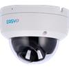 Easy-P Telecamera Dome IP AI 8 MP, ottica 2,8 mm, IR 30 m, microfono, Installazione Plug & Play Hikvision