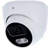 Easy-P Telecamera Turret IP AI 4 MP, ottica 2,8 mm, microfono, installazione Plug & Play Hikvision