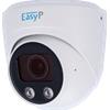 Easy-P Telecamera Turret IP AI 4 MP, ottica Motorizzata 2.7-13.5 mm, installazione Plug & Play Hikvision