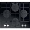 Hotpoint HAGS 61F BK Piano Cottura Gas 4 Fornelli 60 cm Nero