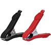 Greluma 2 Pz Clip a Coccodrillo per Batteria per Auto Lunghe 90 mm, Clip per Batteria Isolate 100 A, Morsetti per Cavi Jumper in Rame per Barca per Auto Camion