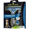 FURminator Strumento di Deshedding del Sottopelo per Rimuovere il Pelo Morto per Cani di Taglia L a Pelo Lungo