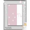 Nanan Portafoto in Argento ORSO BOLLE ROSA 130x180 mm Cornice Porta foto