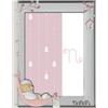 Nanan Portafoto in Argento ORSO AMACA ROSA 130x180 mm Cornice Porta foto