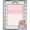 Nanan Portafoto in Argento ORSO CUORE ROSA 130x180 mm Cornice Cornice Porta foto
