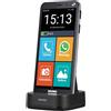 Brondi Amico Vero 4G 14,5 cm (5.7'') Doppia SIM Android 14 USB tipo-C 3 GB 32 GB 2800 mAh Nero