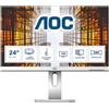 AOC P1 X24P1/GR Monitor PC 61 cm (24') 1920 x 1200 Pixel WUXGA LED Grigio