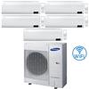 Samsung Climatizzatore Condizionatore Samsung WINDFREE AVANT R32 Wifi Penta Split Inverter 9000 + 9000 + 9000 + 9000 + 9000 BTU con U.E. AJ100TXJ5KG/EU NOVITÁ Classe A++/A+