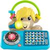 Fisher-Price Fisher- Price Animal Band - Lello il Torello Prime Parole, toro interattivo per l'apprendimento con tasti a forma di lettera e 115 canzoni, luci e microfono, giocattolo per bambini, 9+ mesi, HYL01
