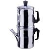 ILSA Caffettiera Napoletana Diamante, Alluminio, Tazze 3, cl 25