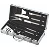 Ompagrill Set Valigetta da 6 Utensili in Acciaio Inox