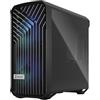 Fractal Design Torrent Compact RGB Black Computer Case TG Tempered Glass Light