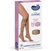 DESA PHARMA Srl SAUBER GAMBALETTO OPEN TOE 70 DENARI MAGLIA LISCIA NEUTRO BEIGE TAGLIA 4