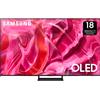 Samsung Series 9 TV QE77S90CATXZT OLED 4K, Smart TV 77" Processore Neural Quantu