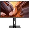 V7 L270QC-HAS-E Monitor PC 68,6 cm (27") 2560 x 1440 Pixel Quad HD LED Nero