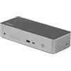 StarTech.com Docking Station USB C - Quad Monitor DisplayPort/HDMI 4K 60Hz - Doc
