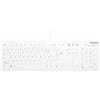CHERRY AK-C8112 tastiera Medico USB AZERTY Francese Bianco