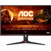 AOC G2 Q27G2E/BK Monitor PC 68,6 cm (27") 2560 x 1440 Pixel Quad HD Nero, Rosso
