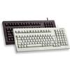 CHERRY 19" compact PC keyboard G80-1800 FR tastiera USB + PS/2 QWERTY Grigio